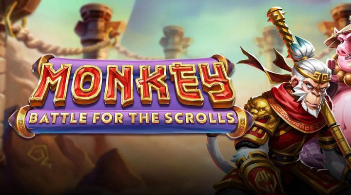 Slot Monkey Battle for the Scrolls: Mengenal Tema dan Grafis Juga Cara Bermain Slot Play'n GO